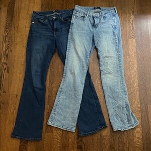 GAP Factory Women's baby boot Cut Jeans size 8/29 Regular 2 pairs!!